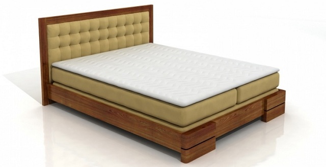 łóżko drewniane Visby