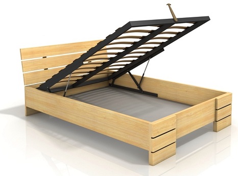 Łóżko drewniane Visby 